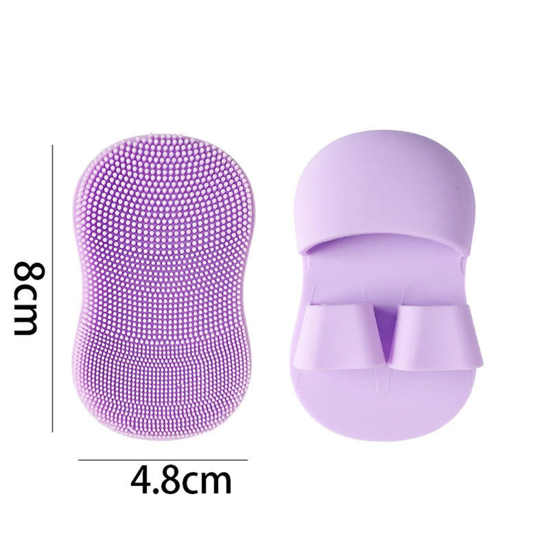 2PC Facial Brush – Deep Cleansing Exfoliating Tool – spa, card, cards (Image 4)