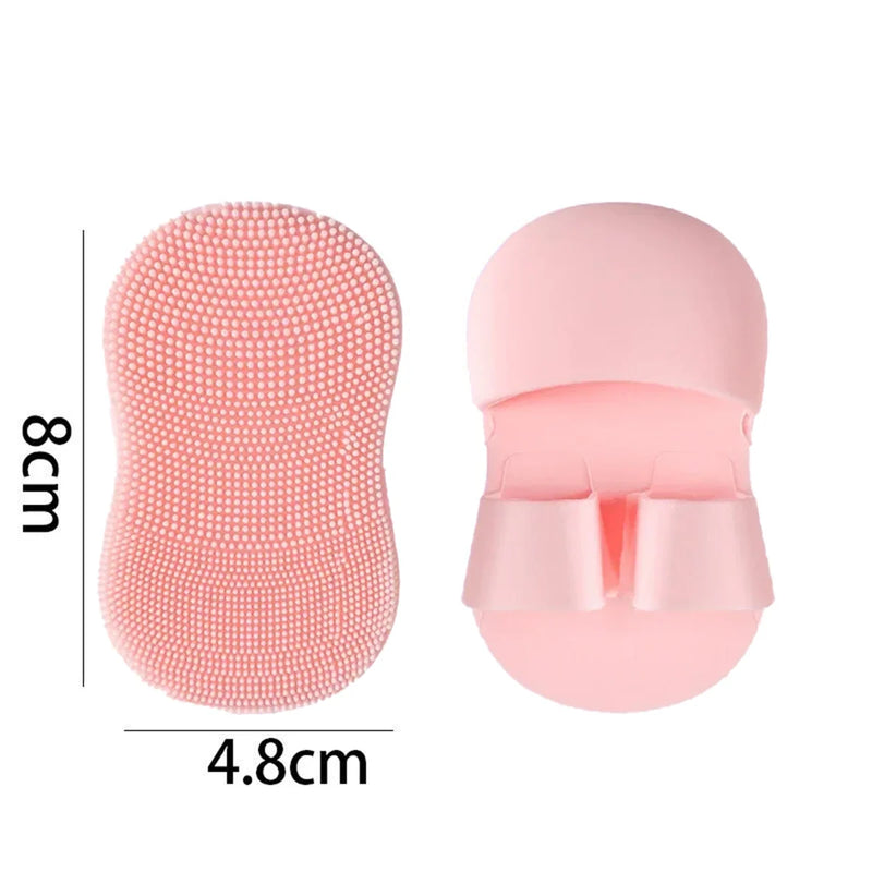 2PC Facial Brush – Deep Cleansing Exfoliating Tool – spa, card, cards (Image 5)