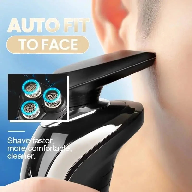 3-in-1 Electric Razor for Men – with Trimmer & Shaver – shaver, edge, cuts (Image 3)