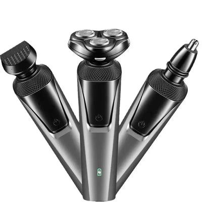 3-in-1 Electric Razor for Men – with Trimmer & Shaver – shaver, edge, cuts (Image 4)