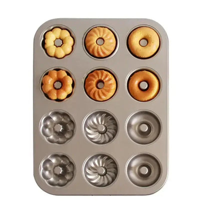 6-Cup Cake Mold & Baking Tray Se – charlotte, cupcake, savarin (Image 2)