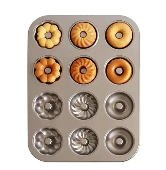 6-Cup Cake Mold & Baking Tray Se – charlotte, cupcake, savarin (Image 2)