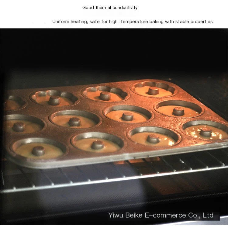 6-Cup Cake Mold & Baking Tray Se – charlotte, cupcake, savarin (Image 5)