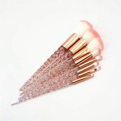 8pcs Makeup Brushes Set for Professional Beauty – round, rouge, impressionism (Image 1)