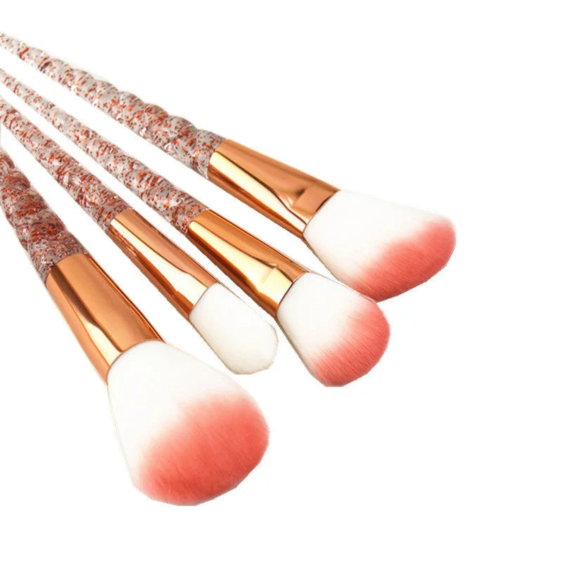 8pcs Makeup Brushes Set for Professional Beauty – round, rouge, impressionism (Image 5)