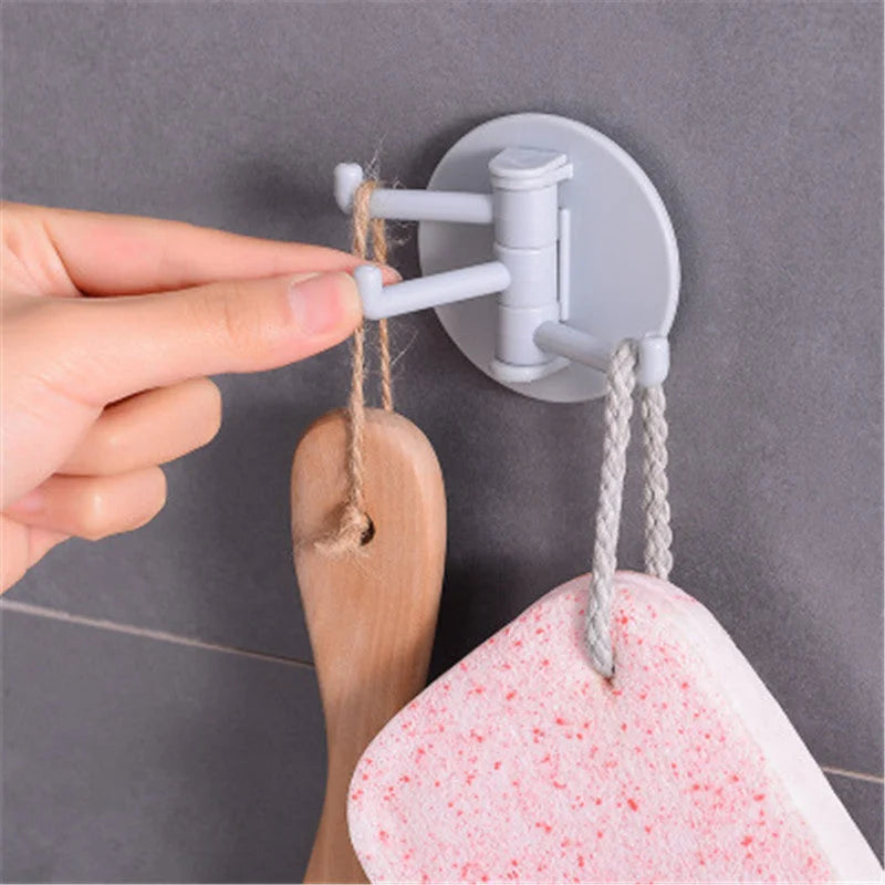 Adhesive Wall Hook – Nail-Free Hanging Solution – oil, tie, tied (Image 4)