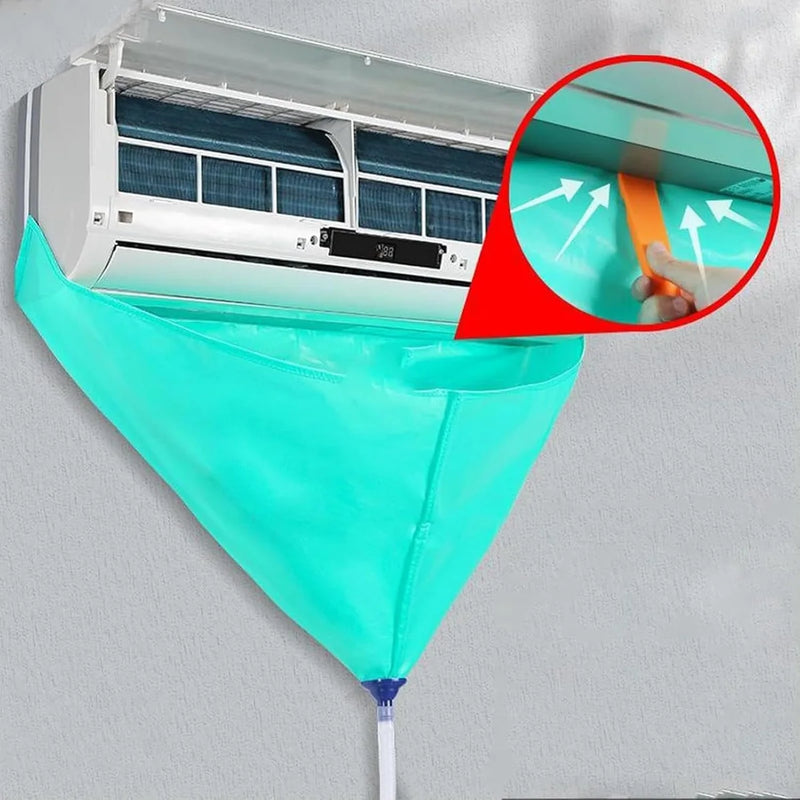 Air Conditioner Waterproof Cover – with Cleaning Tools Se – airs, fan, cleaner (Image 7)