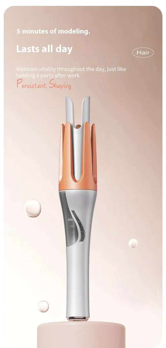 Automatic Hair Curler - Portable Styling Tool – mill, roller, dress (Image 6)