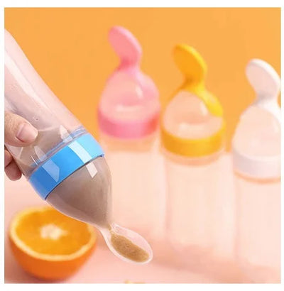 Baby Silicone Spoon Bottle Feeder for Toddlers – bottle-feed, breast-feed, suck (Image 2)