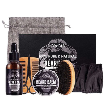 Beard Growth Kit For Men Thicker Mustache Grooming – razor, stubble, whisker (Image 7)
