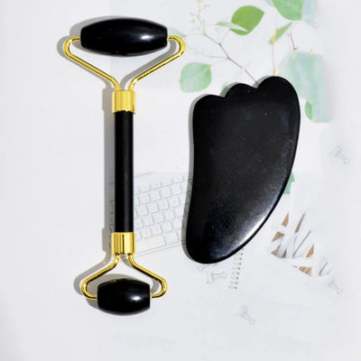 Beauty Jade Roller – Cooling Facial Massage Tool – beauty salon, file, hacking (Image 3)