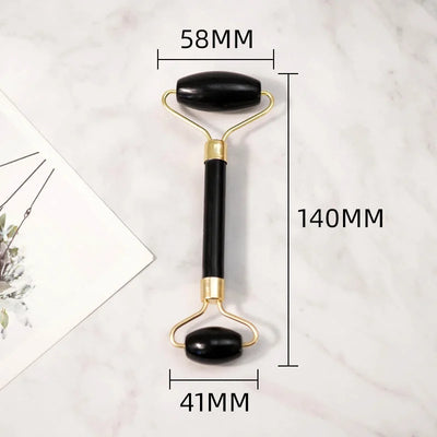 Beauty Jade Roller – Cooling Facial Massage Tool – beauty salon, file, hacking (Image 7)