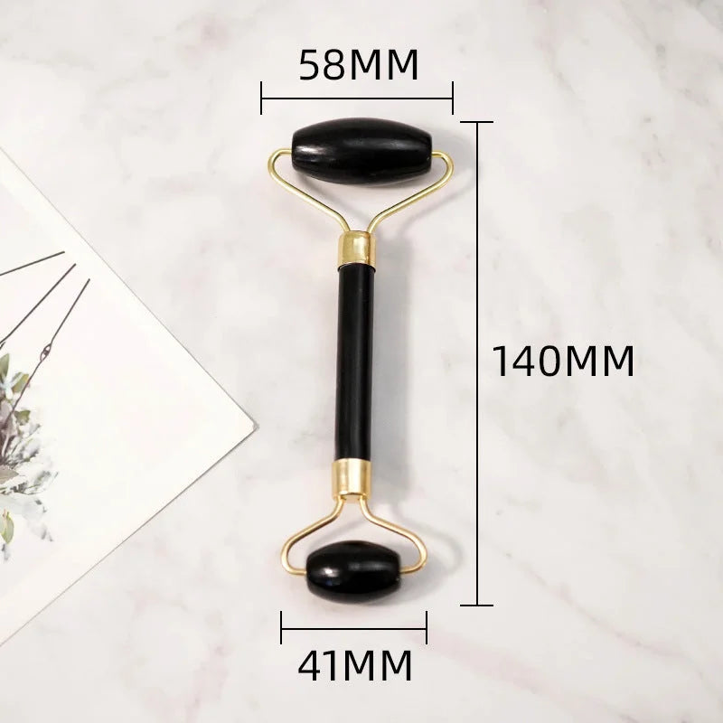 Beauty Jade Roller – Cooling Facial Massage Tool – beauty salon, file, hacking (Image 7)