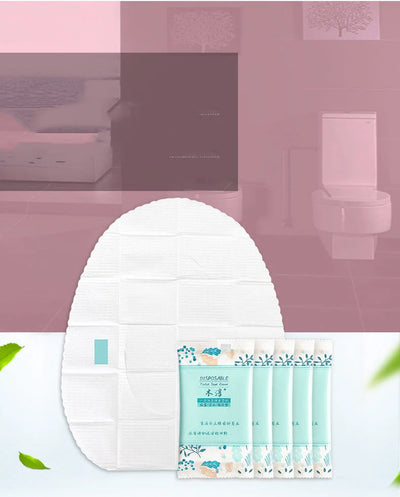 Disposable Toilet Seat Covers – Hygienic Travel-Friendly Bathroom Sheets – wash, apron, back (Image 3)