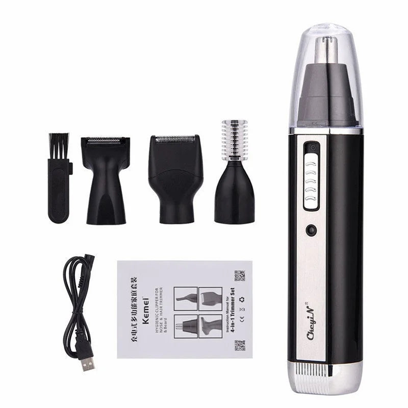 Electric Nose & Ear Hair Trimmer for Men – blow, bridge, bridged (Image 4)