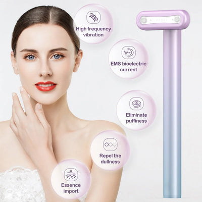 EMS Microcurrent Face & Neck Wand – Skin Lifting & Firming Device – ess, spa, bad (Image 1)