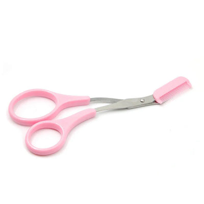 Eyebrow Trimmer Scissors with Comb for Shaping – clip, shear, cap (Image 3)