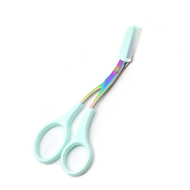 Eyebrow Trimmer Scissors with Comb for Shaping – clip, shear, cap (Image 8)