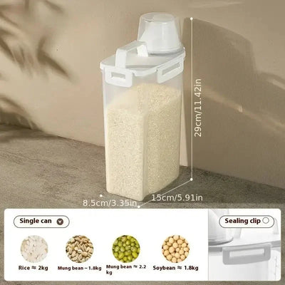 Food Airtight Storage Container – for Kitchen Organization – can, tin, cans (Image 3)
