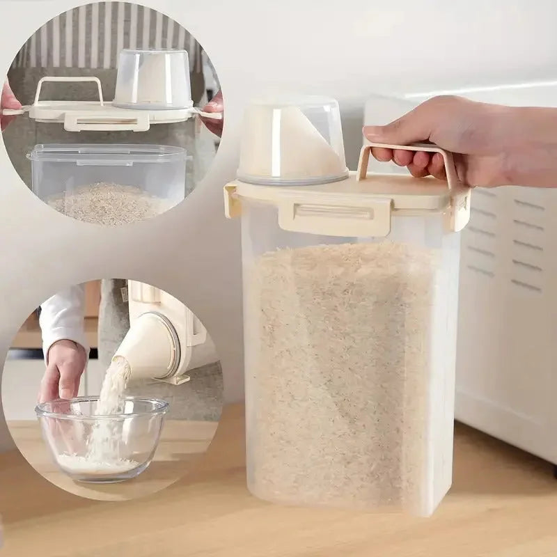 Food Airtight Storage Container – for Kitchen Organization – can, tin, cans (Image 4)