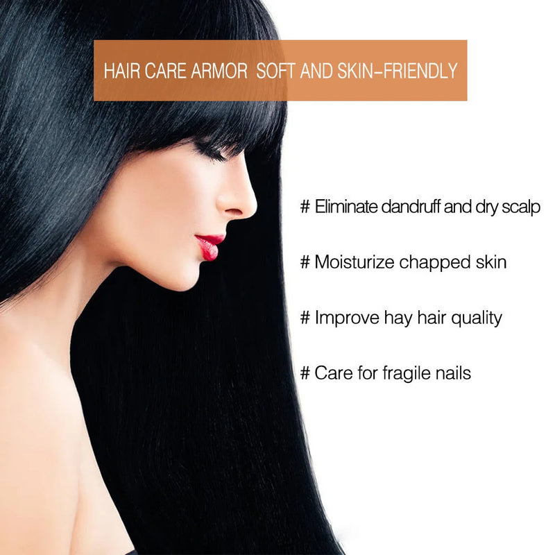 Leave-in Hair Care & Body Oil – for Smooth Nourished Hair & Skin – gel, haircare, hairdressing (Image 3)