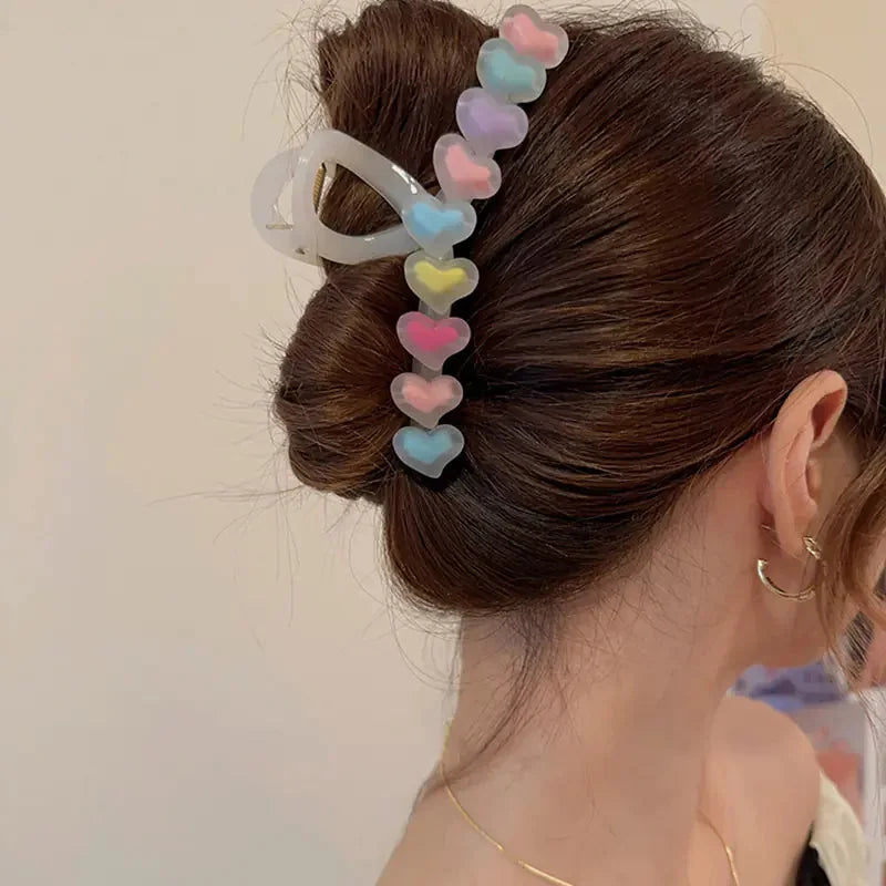 Love Star Hair Clip – Fashionable & Simple Accessory – plume, barrette, shear (Image 5)