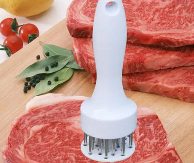 Meat Tenderizer Needle – 48 Stainless Steel Blades for BBQ & Marinade – rib, pin, iron (Image 2)