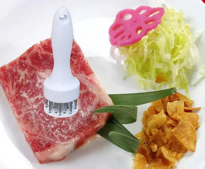 Meat Tenderizer Needle – 48 Stainless Steel Blades for BBQ & Marinade – rib, pin, iron (Image 6)