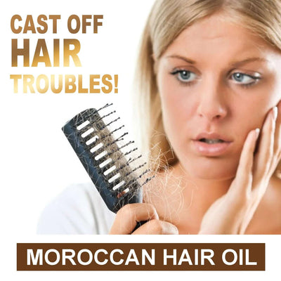 Moroccan Hair Care Oil – for Smooth & Shiny Hair – pomade, brilliantine, greasy (Image 3)