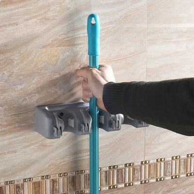 Multifunctional Mop & Broom Wall Hook – ace, bad, blade (Image 2)
