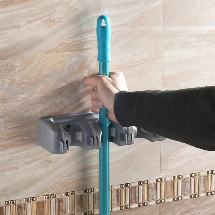 Multifunctional Mop & Broom Wall Hook – ace, bad, blade (Image 2)