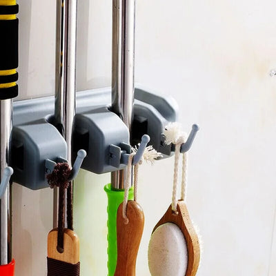 Multifunctional Mop & Broom Wall Hook – ace, bad, blade (Image 4)