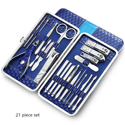 Premium Nail Clippers Set – Sharp Durable Stainless Steel Grooming Kit – needle, file, pin (Image 3)