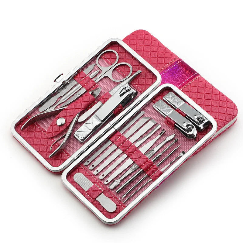 Premium Nail Clippers Set – Sharp Durable Stainless Steel Grooming Kit – needle, file, pin (Image 4)