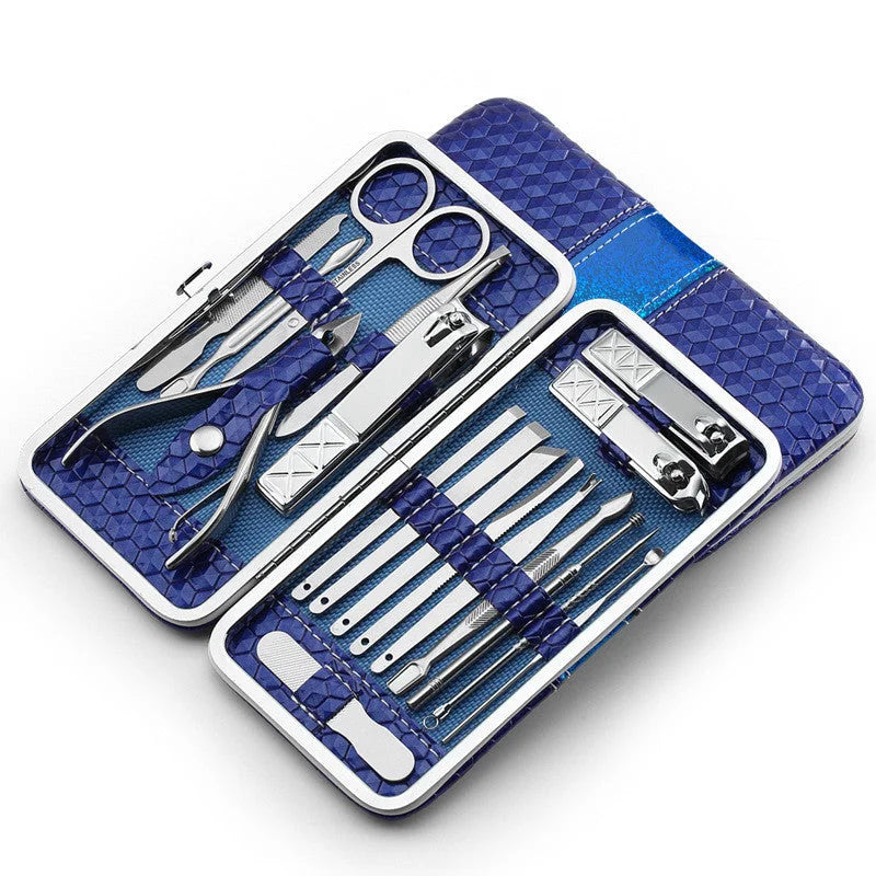 Premium Nail Clippers Set – Sharp Durable Stainless Steel Grooming Kit – needle, file, pin (Image 6)