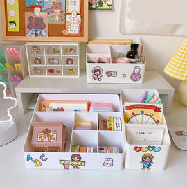 Storage Box Organizer – Multi-Compartment Durable Household Container – chest, caddy, strongbox (Image 2)