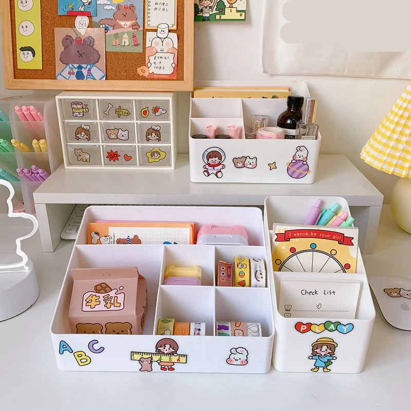 Storage Box Organizer – Multi-Compartment Durable Household Container – chest, caddy, strongbox (Image 2)
