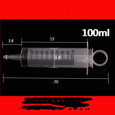 Plastic Syringe – Large Capacity Measuring Tool – gauge, needle, pipette (Image 5)