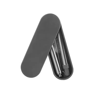 Portable Folding Stainless Steel Reusable Straw – pin, iron, jigger (Image 5)
