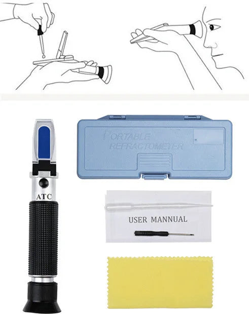 Refractometer – Alcohol Detection Tool – radiometer, calorimeter, sonar (Image 5)