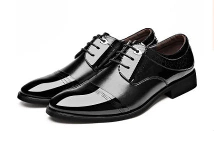 Men’s Business Dress Lace-up Shoes – Spring Collection – pumps, start, costume (Image 3)