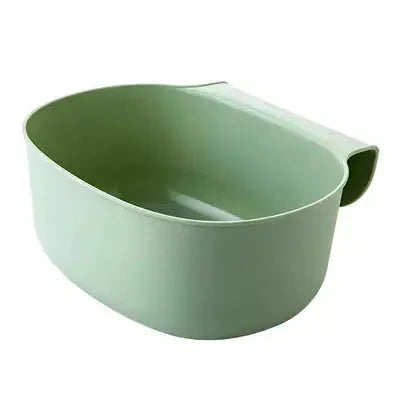 Stylish Large Hanging Kitchen Trash Can – recycling, oil, liner (Image 4)