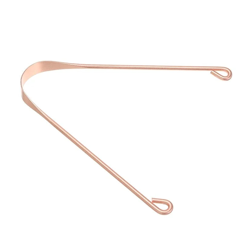 Tongue Scraper – Stainless Steel Oral Care Cleaning Tool – file, iron, comb (Image 5)