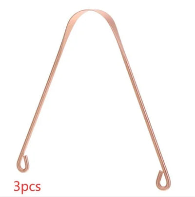 Tongue Scraper – Stainless Steel Oral Care Cleaning Tool – file, iron, comb (Image 7)