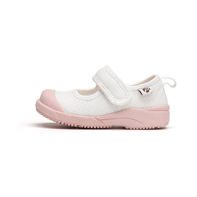 White Cloth Shoes for Children & Toddlers – upper, linen, bib (Image 4)