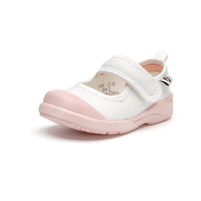 White Cloth Shoes for Children & Toddlers – upper, linen, bib (Image 6)