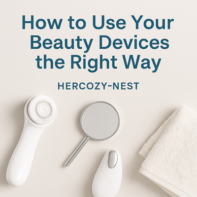 How to Use Your Beauty Devices the Right Way | HERCOZY-NEST