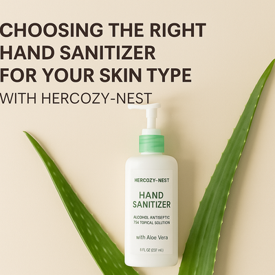 Choosing the Right Hand Sanitizer for Your Skin Type | HERCOZY-NEST