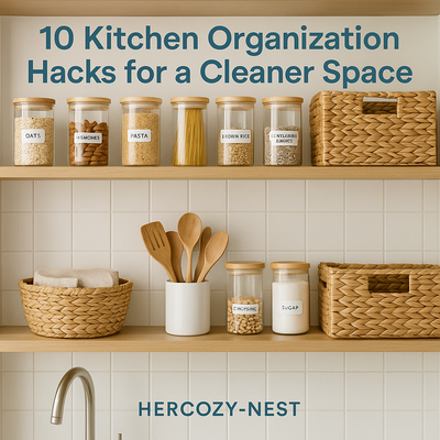 10 Kitchen Organization Hacks You’ll Love | HERCOZY-NEST