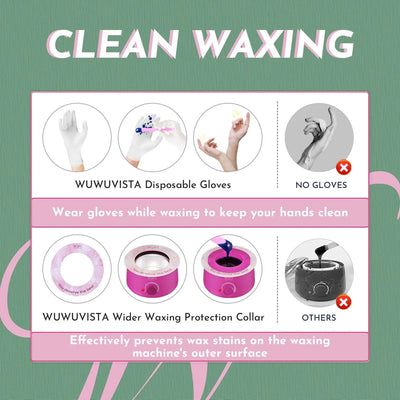 56pc Waxing Kit – for Face & Body Hair Removal – ball, batik, det (Image 3)